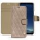 Custodia in pelle Samsung Galaxy S8+ - Taupe vintage - Couture