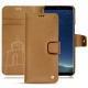 Samsung Galaxy S8+ leather case - Castan esparciate