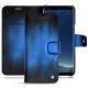 Housse cuir Samsung Galaxy S8+ - Bleu Patine