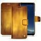 Housse cuir Samsung Galaxy S8+ - Doré Patine