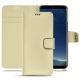 Capa em pele Samsung Galaxy S8+ - Beige PU