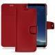 Capa em pele Samsung Galaxy S8+ - Rouge PU