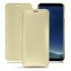 가죽 커버 Samsung Galaxy S8+ - Beige ( Nappa - Pantone 7502C ) 