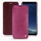 Custodia in pelle Samsung Galaxy S8+ - Serpent ciclamino