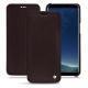 Housse cuir Samsung Galaxy S8+ - Marron envoûtant