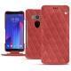 HTC U11+ leather case - Cerise vintage - Couture