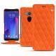 Funda de piel HTC U11+ - Orange fluo - Couture