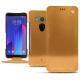 Custodia in pelle HTC U11+ - Or Maïa ( Pantone 871C ) 