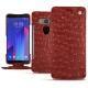 Funda de piel HTC U11+ - Autruche ciliegia