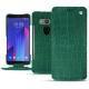 Funda de piel HTC U11+ - Crocodile pino
