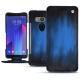 Housse cuir HTC U11+ - Bleu Patine