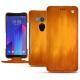 Funda de piel HTC U11+ - Orange Patine