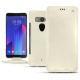 Housse cuir HTC U11+ - Blanc escumo