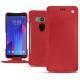 Lederschutzhülle HTC U11+ - Rouge troupelenc