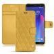 HTC U11+ leather case - Mimosa - Couture ( Pantone 141C ) 