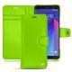 Custodia in pelle HTC U11+ - Vert fluo