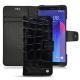 Lederschutzhülle HTC U11+ - Crocodile nero