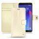 Housse cuir HTC U11+ - Crocodile milk