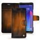Housse cuir HTC U11+ - Marron Patine