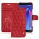 Funda de piel HTC U11+ - Rouge troupelenc - Couture
