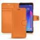 Funda de piel HTC U11+ - Orange PU