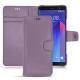 Custodia in pelle HTC U11+ - Lilas PU