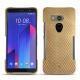 Lederschutzhülle HTC U11+ - Serpent sabbia