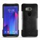 Lederschutzhülle HTC U11+ - Serpent nero