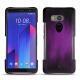 Funda de piel HTC U11+ - Violet Patine