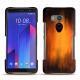 Lederschutzhülle HTC U11+ - Fauve Patine