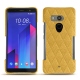 Funda de piel HTC U11+ - Mimosa - Couture ( Pantone 141C ) 