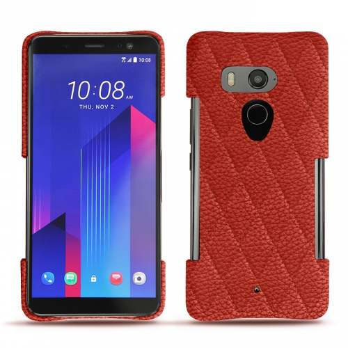 HTC U11+ leather casePapaye - Couture ( Pantone #b54317 ) 