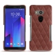 HTC U11+ leather cover - Passion vintage - Couture