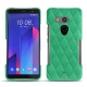 Capa em pele HTC U11+ - Menthe vintage - Couture