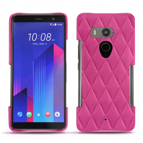 Custodia in pelle HTC U11+Rose BB - Couture ( Pantone #DB599F )