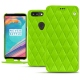 Capa em pele OnePlus 5T - Vert fluo - Couture