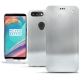 Housse cuir OnePlus 5T - Platinium ( Pantone 877C ) 