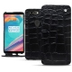 OnePlus 5T leather case - Crocodile nero