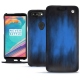 Capa em pele OnePlus 5T - Bleu Patine