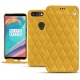 レザーケース OnePlus 5T - Jaune soulèu - Couture