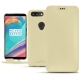 Lederschutzhülle OnePlus 5T - Beige PU