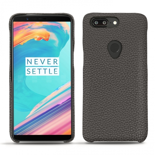Funda de piel OnePlus 5TAnthracite ( Pantone #41403c ) 