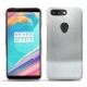 Capa em pele OnePlus 5T - Platinium ( Pantone 877C ) 
