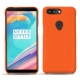 レザーケース OnePlus 5T - Orange fluo