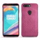 Coque cuir OnePlus 5T - Serpent ciclamino