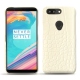 Funda de piel OnePlus 5T - Crocodile milk