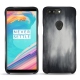 Capa em pele OnePlus 5T - Gris Patine