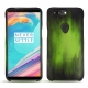 Capa em pele OnePlus 5T - Vert Patine