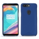Capa em pele OnePlus 5T - Bleu Océan PU
