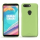 Lederschutzhülle OnePlus 5T - Vert olive PU